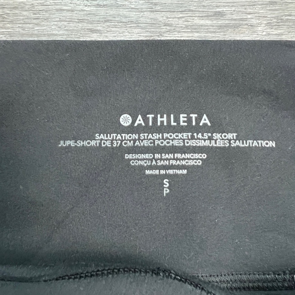 Athleta Small Salutation Stash Pocket 14.5" Skort - Picture 10 of 10